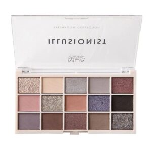 15 shade eyeshadow palette illusionist