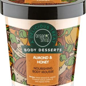 20200224100722 organic shop body dessert almond honey nourishing body mousse 450ml