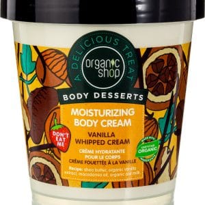 20200224101725 organic shop organic shop body desserts vanilla whipped cream moisturizing body cream 450ml
