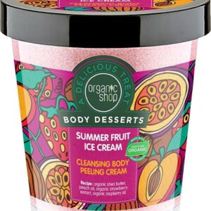 20200224113904 organic shop body desserts summer fruit ice cream cleansing body peeling cream 450ml
