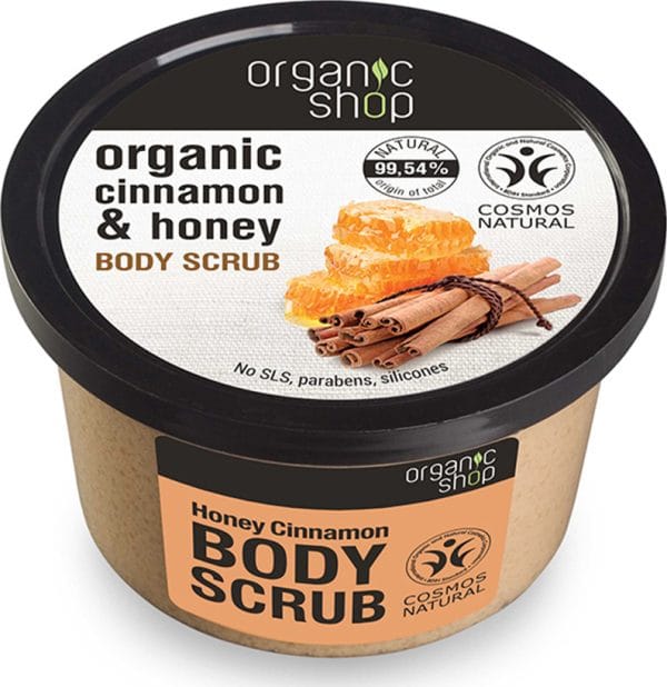 20200224113904 organic shop organic cinnamon honey body scrub 250ml