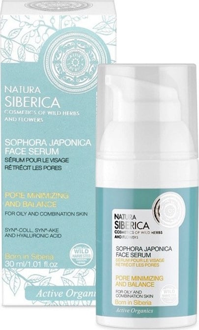 NATURA SIBERICA Sophora Japonica Face Serum Oily & Combination Skin 30ml