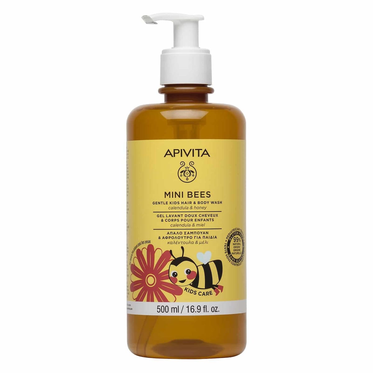 20220615132526 apivita paidiko afroloutro sampouan mini bees me kalentoula se morfi gel 500ml