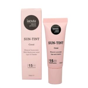 20230503104412 laouta natural products sun tint antiliako cheilion spf15 coral 10ml