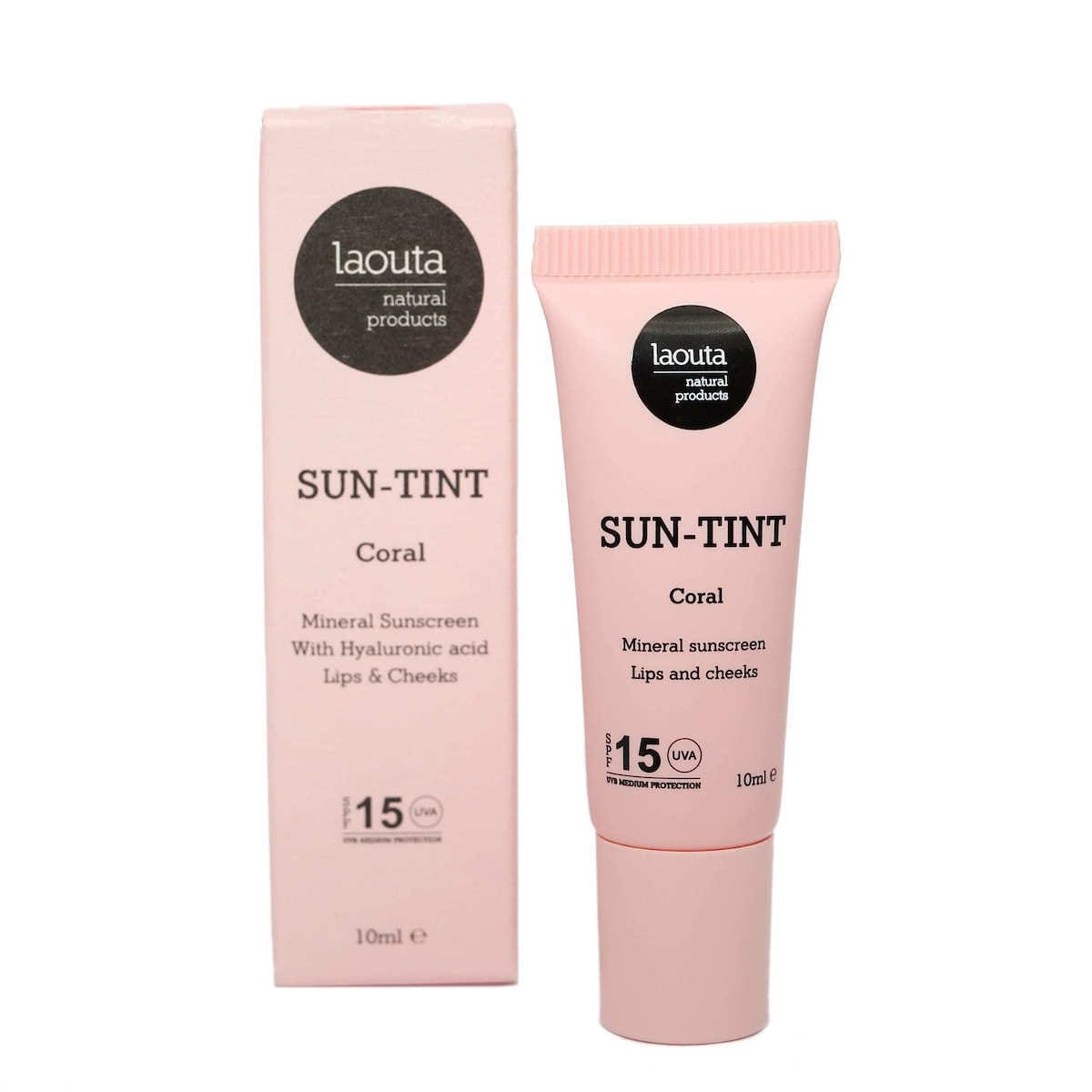 20230503104412 laouta natural products sun tint antiliako cheilion spf15 coral 10ml