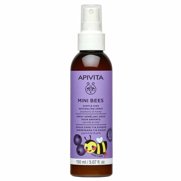 20230629141526 apivita paidiko conditioner mini bees me meli gia eykolo chtenisma se morfi spray 150ml