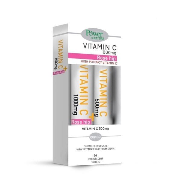 20230904125659 power of nature vitamin c 1000mg rose hip 20 anavrazonta diskia vitamin c 500mg 20 anavrazonta diskia