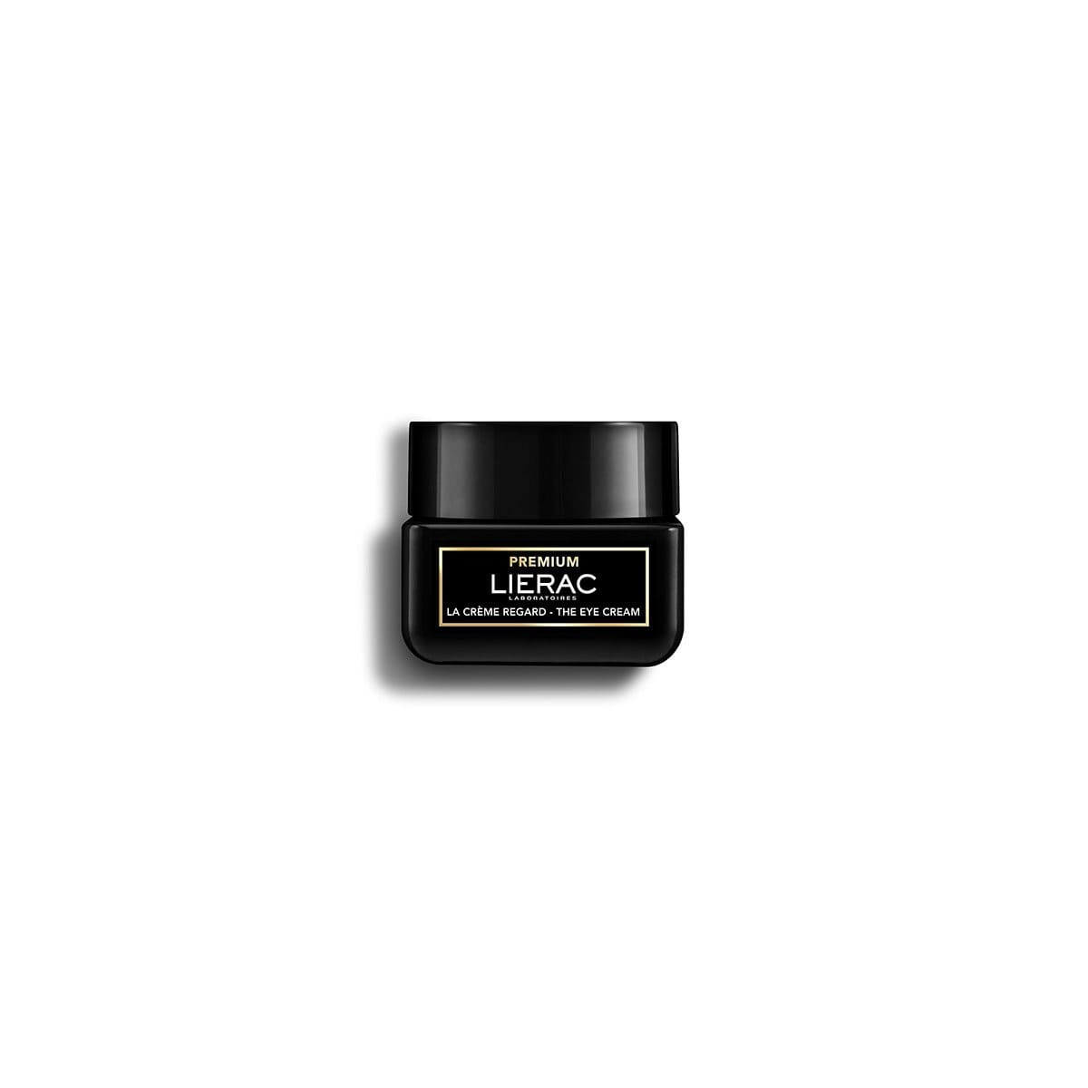 20231020122141 lierac premium the eye antigirantiki krema mation kata ton mayron kyklon me yalouroniko oxy gia eyaisthites epidermides 20ml