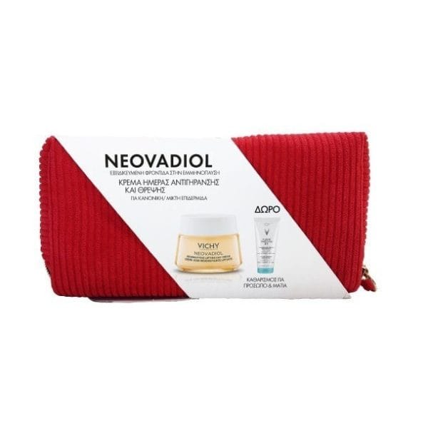 20231020125231 vichy neovadiol peri menopause set peripoiisis gia antigiransi me katharistiko prosopou krema prosopou neseser 50ml