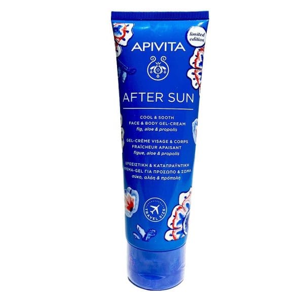20231219161658 apivita after sun krema gia prosopo kai soma me aloi vera 100ml