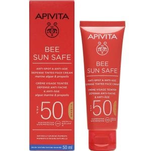 20240116095606 apivita bee sun safe antiliaki krema prosopou spf50 me chroma 50ml