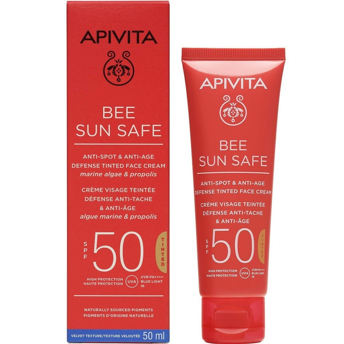 20240116095606 apivita bee sun safe antiliaki krema prosopou spf50 me chroma 50ml