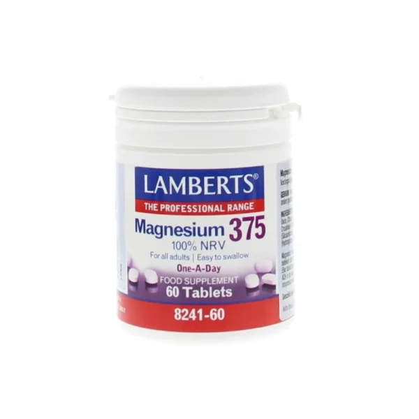 lamberts magnesium 375 60tabs