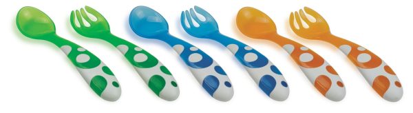 MUNCHKIN MULTI COLOURED FORKS & SPOONS 6τμχ - Image 5