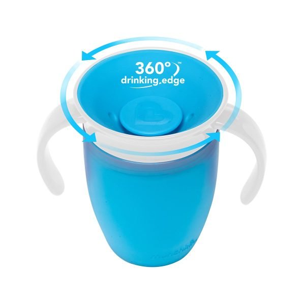 MUNCHKIN MIRACLE 360 TRAINER CUP 207ml BLUE - Image 3