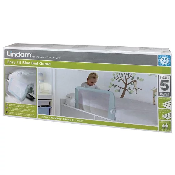 LINDAM SAFE N SECURE BED RAIL BLUE - Image 2