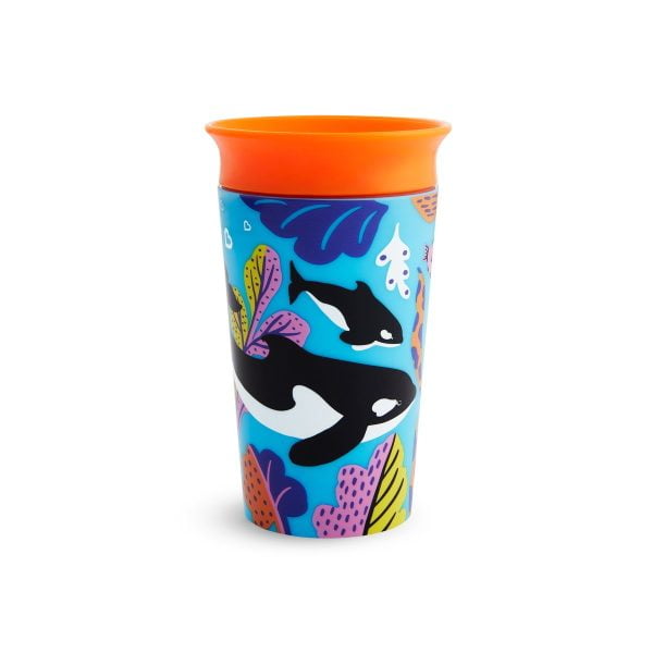 MUNCHKIN MIRACLE 360 SIPPY CUP 266ml POLAR/ORCA 2τμχ - Image 5