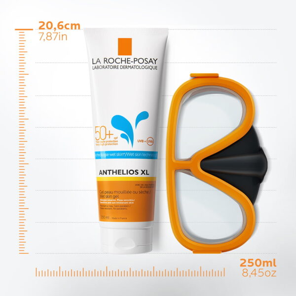 LA ROCHE P.ANTHELIOS Wet Skin Gel 50+spf 250ml - Image 5