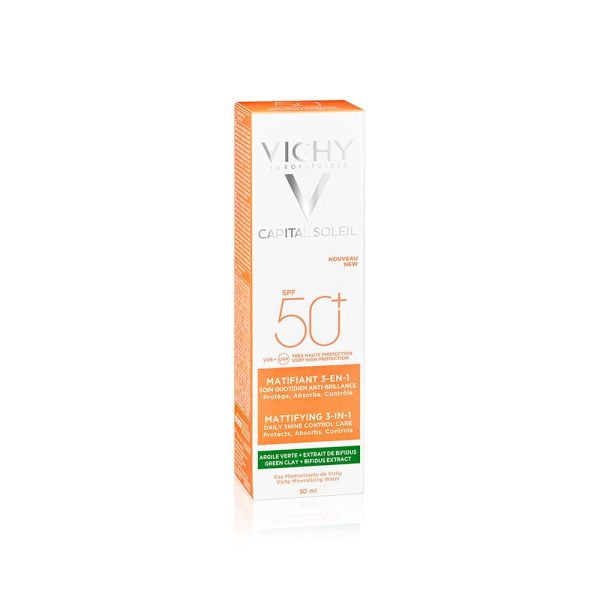 VICHY SUN CAPITAL SOLEIL MATTIFYING 3in1 SPF50+ 50ml - Image 7