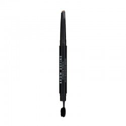 mua brow define eyebrow pencil with blending brush light brown