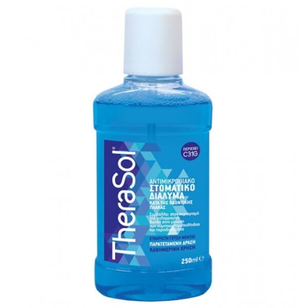 therasol antimikrobiako stomatiko dialuma kata ths odontikhs plakas blue 250ml 600x600 1