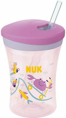 xlarge 20220530151107 nuk paidiko potiraki action cup apo plastiko roz 230ml gia 12m