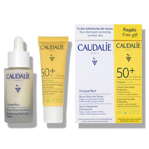 caudalie vinoperfect serum & suncare set 2024