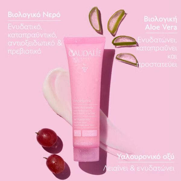 caudalie vinohydra gel moisturizer 60 ml