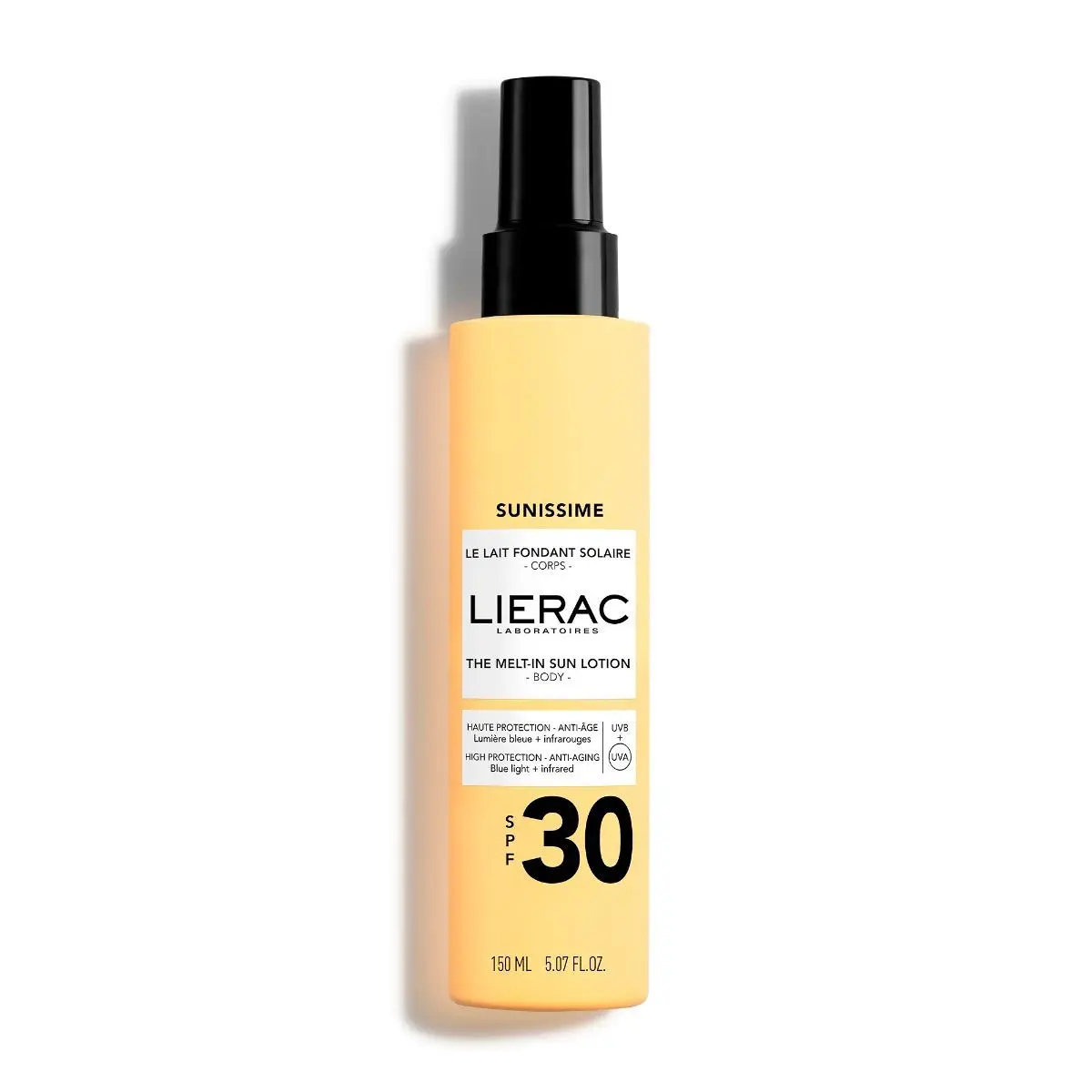 lierac sunissime lait spf30 150ml