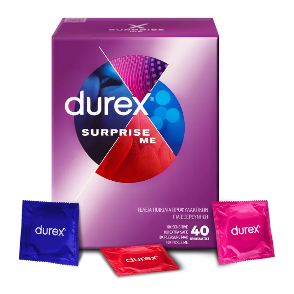 durex surprise me variety box 40ΤΜΧ
