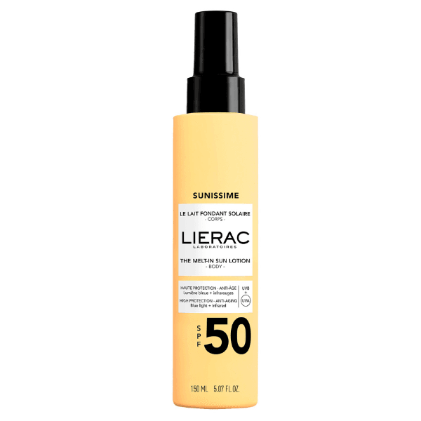 lierac sunissime lait spf50 150ml