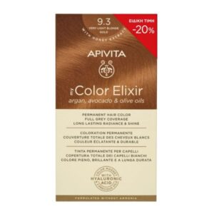 apivita my color elixir 9.3 ΞΑΝΘΟ ΠΟΛΥ ΑΝΟΙΧΤΟ ΧΡΥΣΟ* 20% 50&75ml
