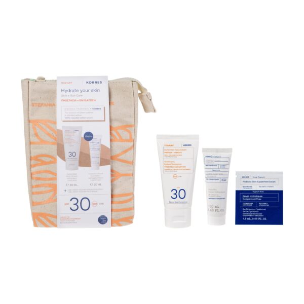 korres y spf30 50ml & ΥΟgh cls foam 20ml & sch