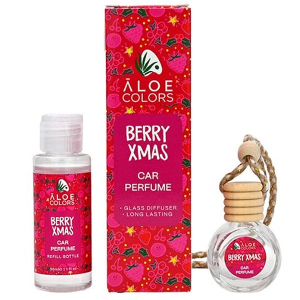 aloe colors car perfume berry xmas