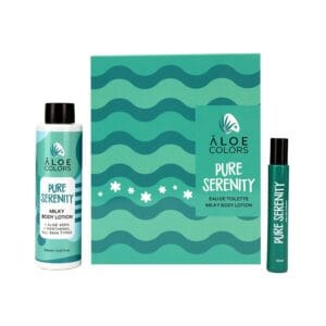 aloe+colors eau de toilette & body lotion pure serenity