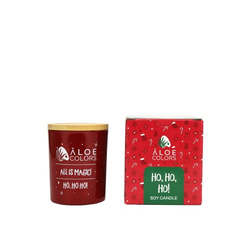 aloe+colors soy candle ho ho ho 150gr