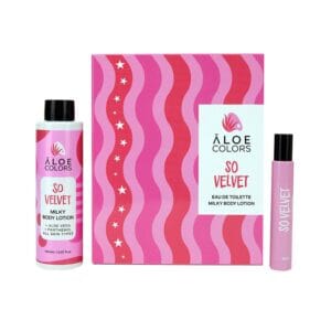 aloe+colors eau de toilette & body lotion so velvet