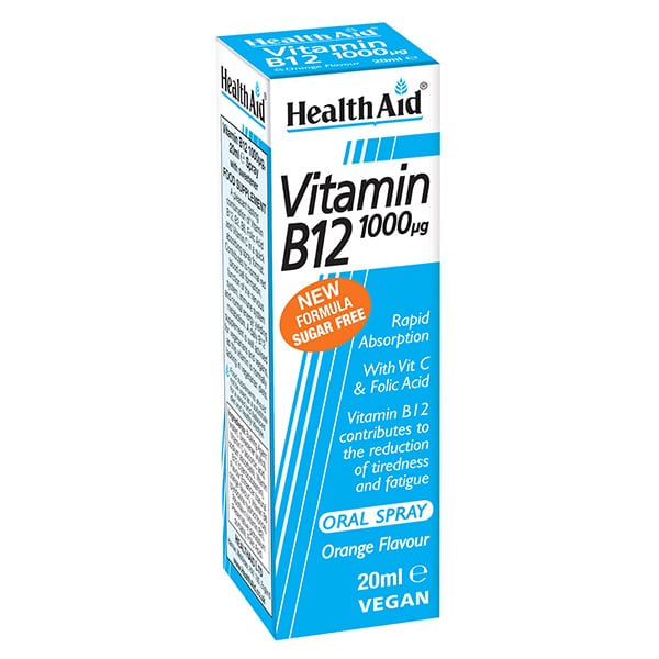 health aid vitamin b12 spray 1000Μg Νeo 20 ml