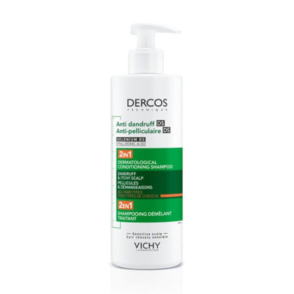 dercos antidandruff 2in1 390 ml