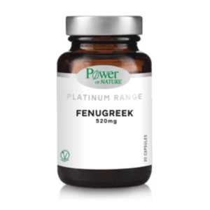 power health platinum fenugreek 520mg 30s, caps