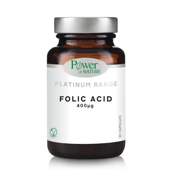 power health platinum folic acid 400Μg 30s caps