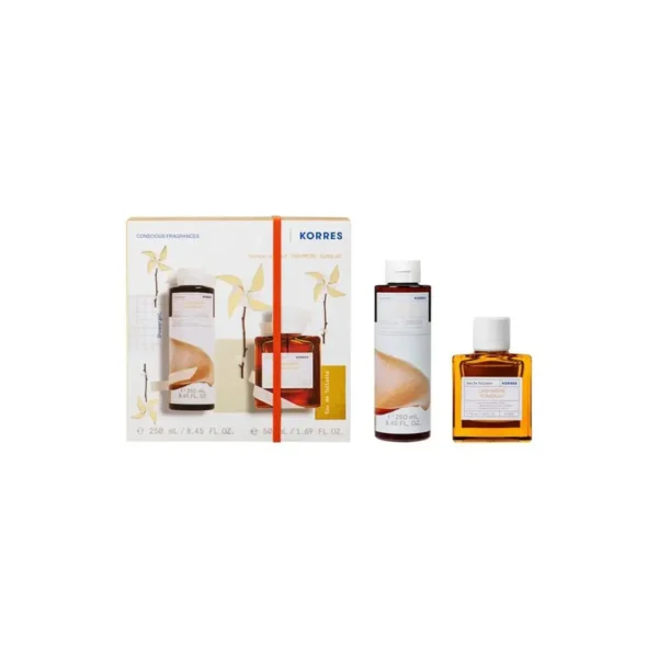 korres set cash kumquat edt 50ml & sgel 250ml