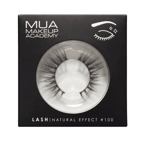 mua lash natural effect #100