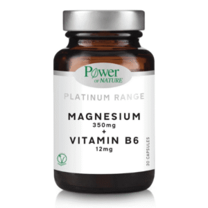 power health platinum magnesium 350mg + vitamin b6 12mg 30s caps