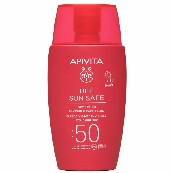 apivita bee sun safe ΛΕΠΤΟΡΡΕΥΣΤΗ ΚΡΕΜΑ ΠΡΟΣΩΠΟΥ dry touch spf50 50ml