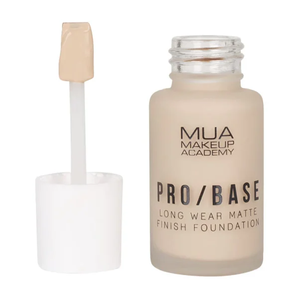 mua pro base long wear matte finish foundation #144