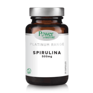 power health platinum spirulina 500mg 30s caps