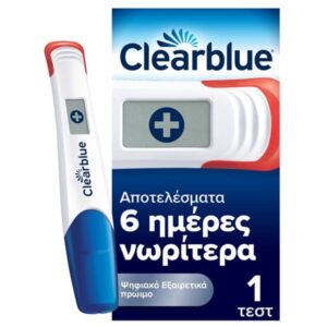 clearblue ΤΕΣΤ ΕΓΚ. ΨΗΦΙΚΟ ΠΡΩΙΜΗ 1ct