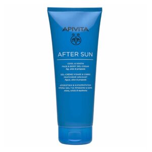 apivita sun after sun face & body cream gel 200ml