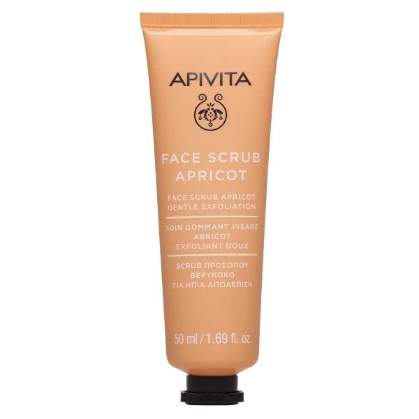 apivita face scrub apricot 50ml